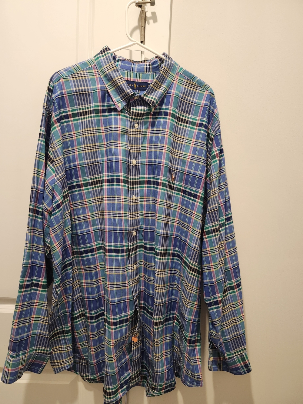 Ralph Lauren Multicolor Plaid Cotton Button-Down Shirt